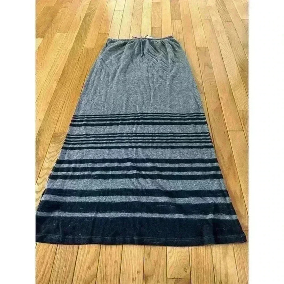 C&C California Women's Striped Maxi Skirt Size S Multicolor Casual - Picture 6 of 6